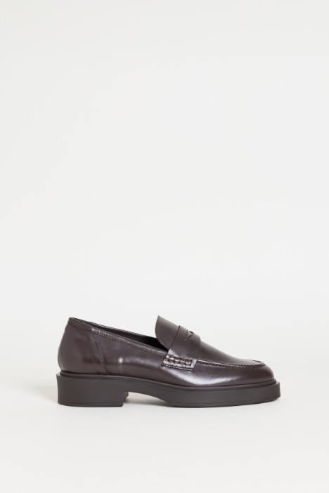 Smooth leather loafers - Intrend