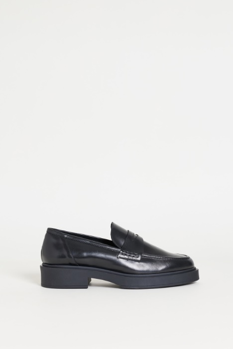 Smooth leather loafers - Intrend