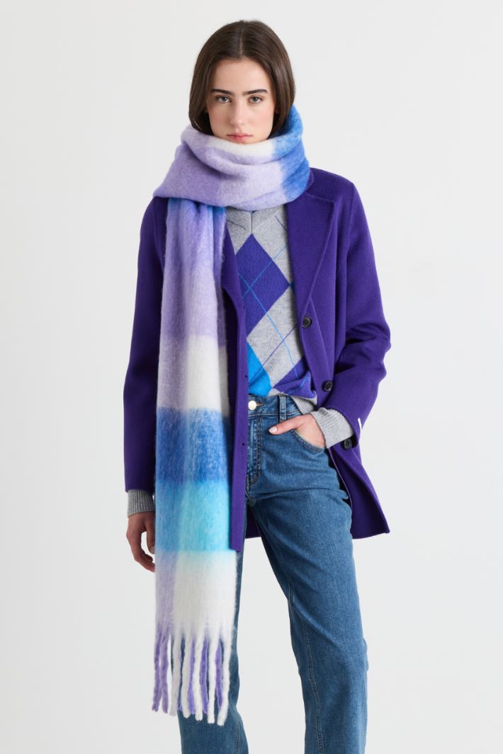 Long scarf - PURPLE - Intrend