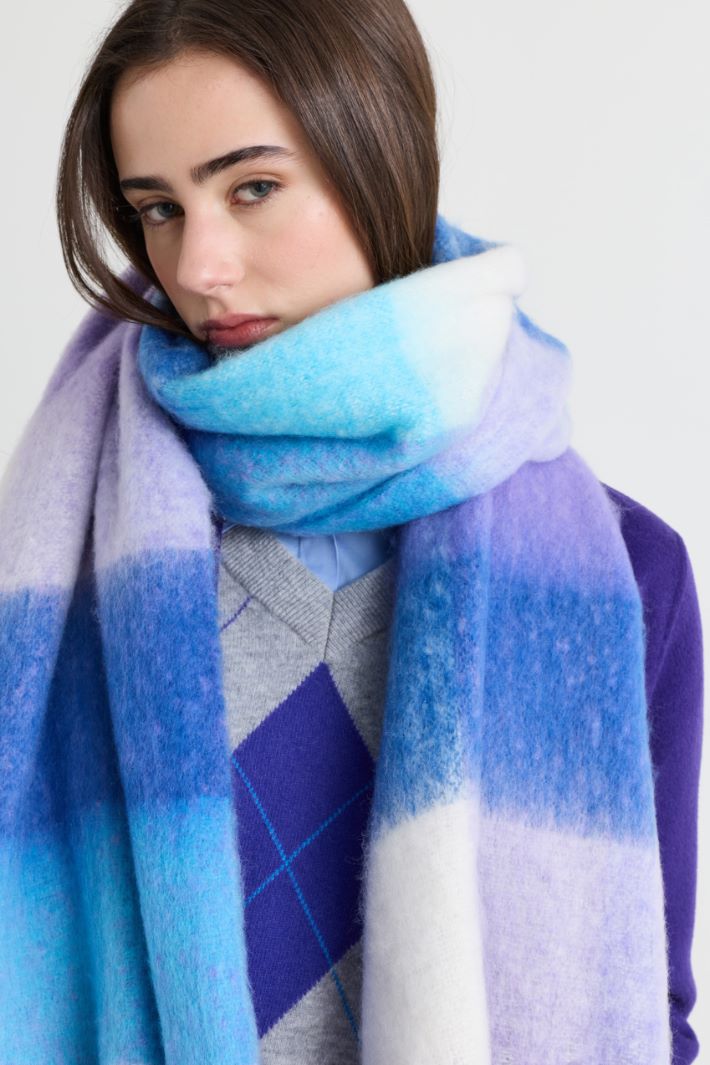 Long scarf - BLUE - Intrend - 2