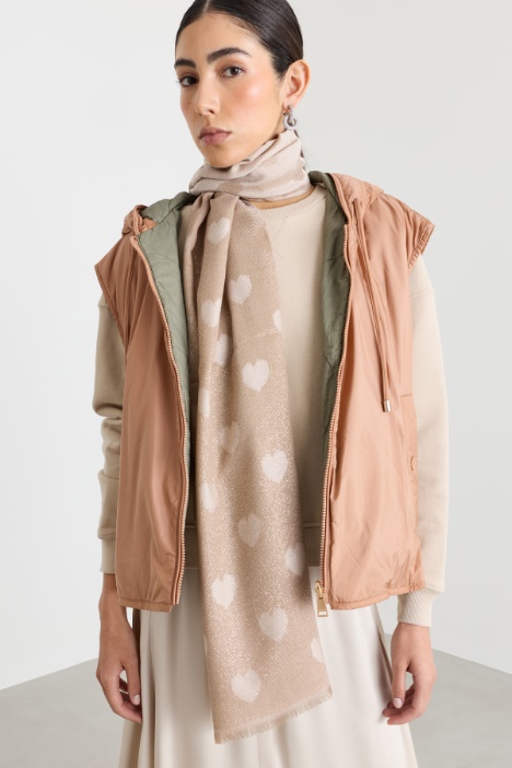 Stola jacquard