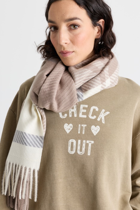 Fringed stole - Intrend
