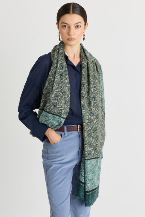 Patterned stole - Intrend