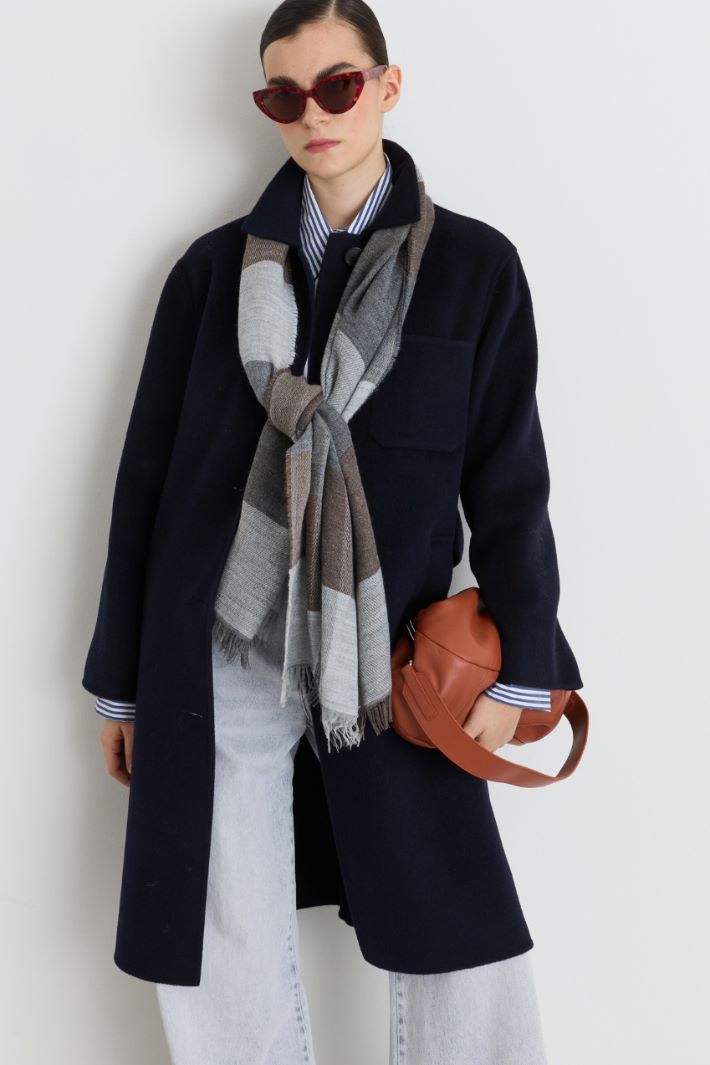 Stola colorblock - GRIGIO - Intrend - 2