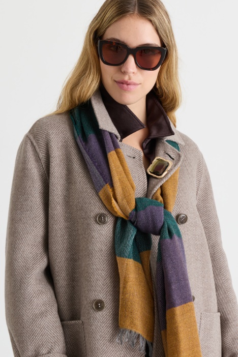 Stola colorblock