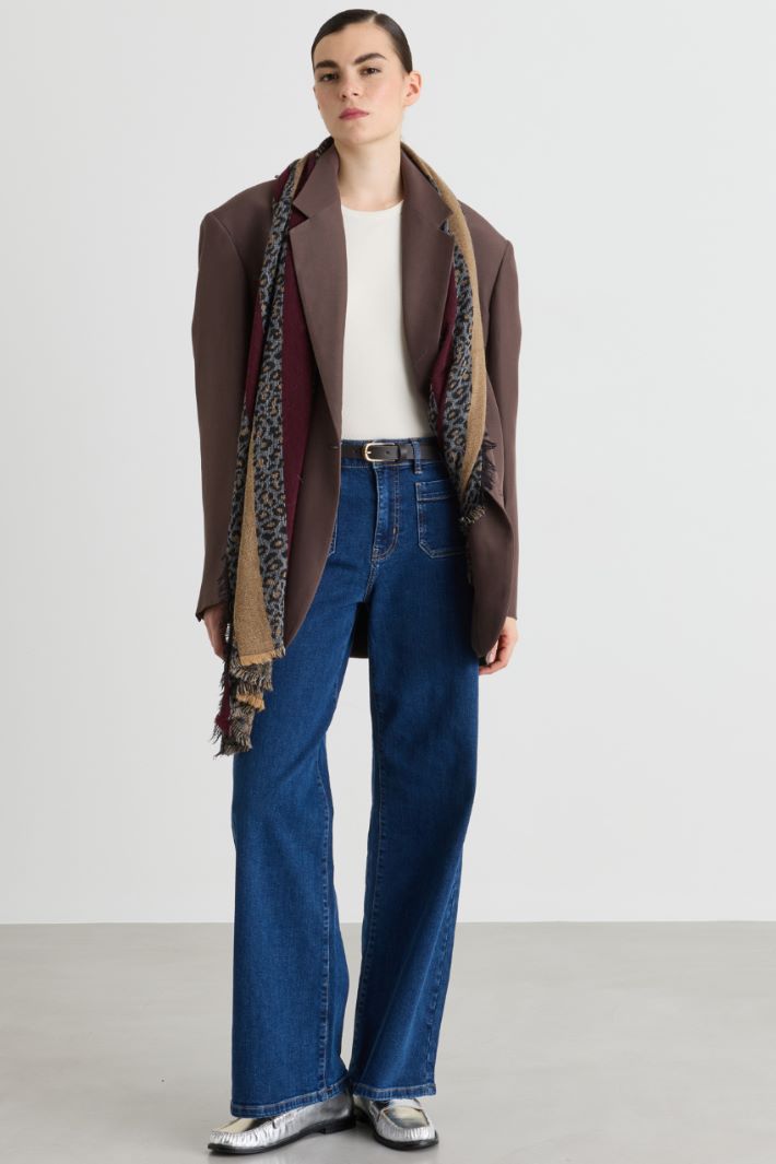 Animal Print Stole - ANIMAL - Intrend - 2