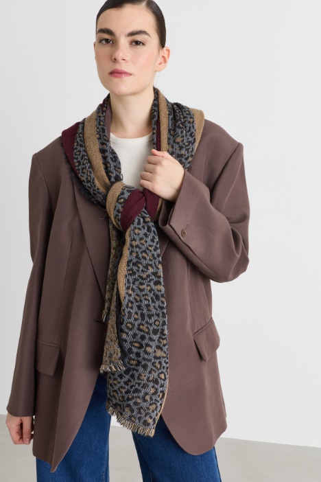 Animal Print Stole - Intrend