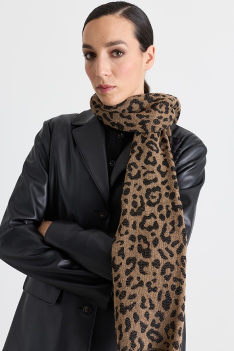Stola jacquard