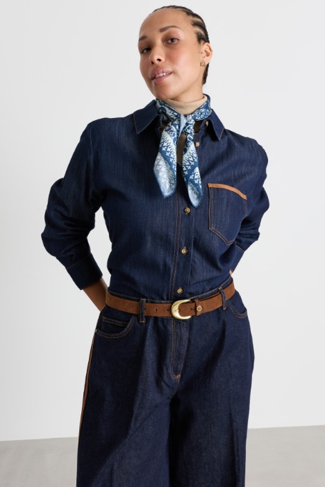 Pure silk scarf - Intrend
