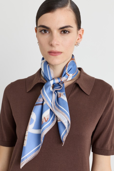 Pure silk scarf - Intrend