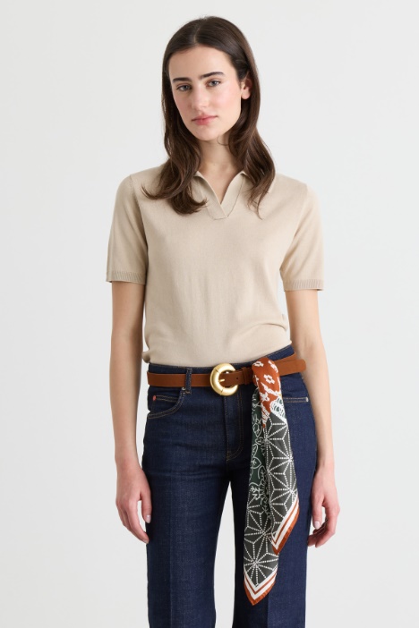 Foulard in twill