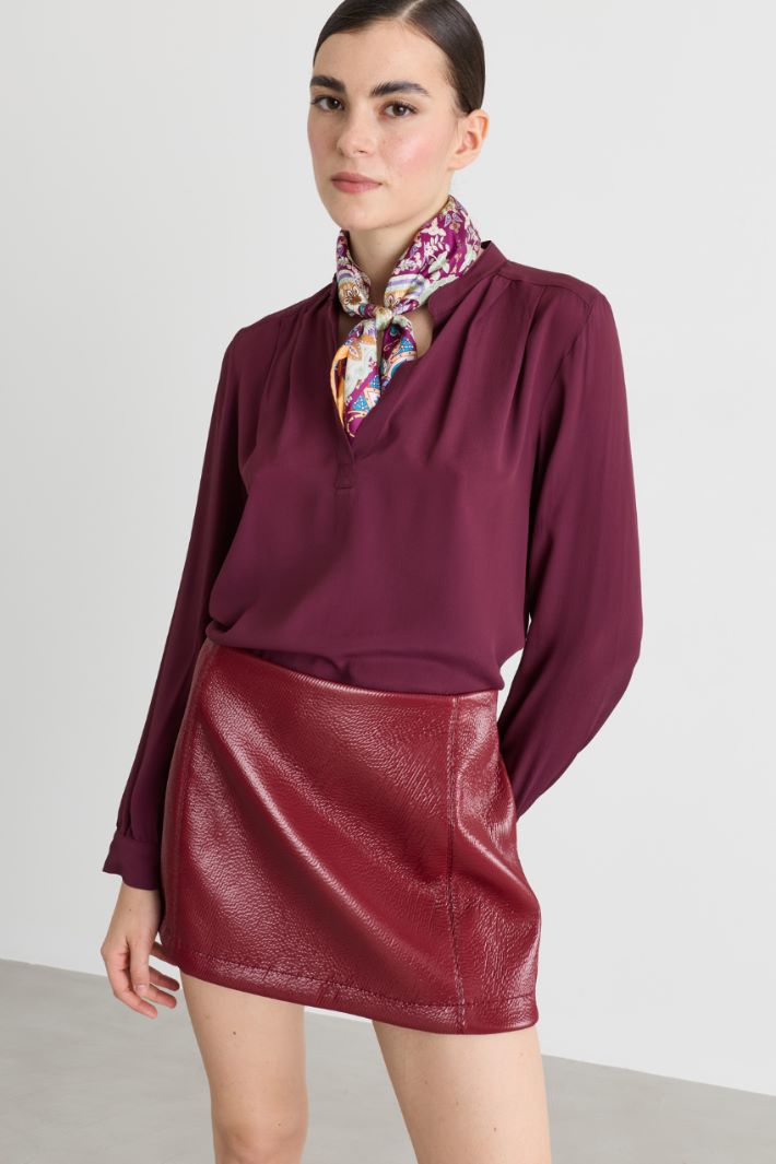 Printed scarf - BORDEAUX - Intrend - 2