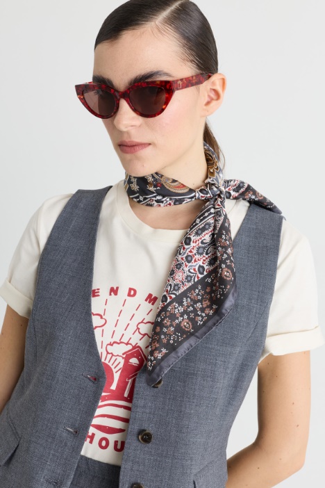 Silk scarf - Intrend