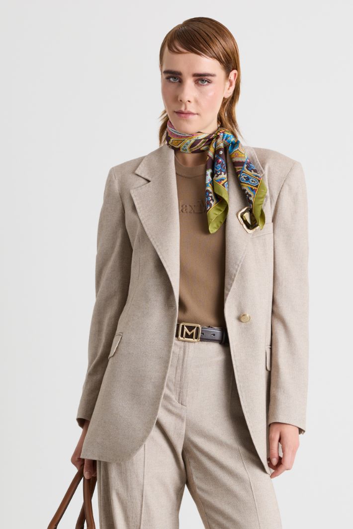 Foulard in seta - VERDE - Intrend - 2