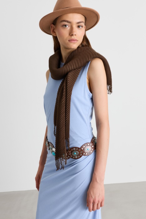 Pleated stole - Intrend
