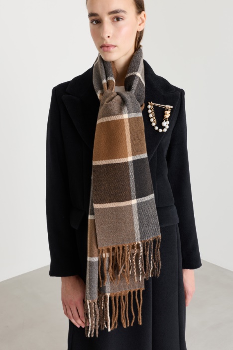 Checked Scarf - Intrend