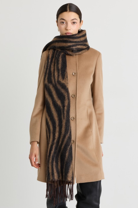 Long fringed scarf - Intrend