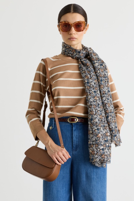 Stola con stampa floreale - Intrend