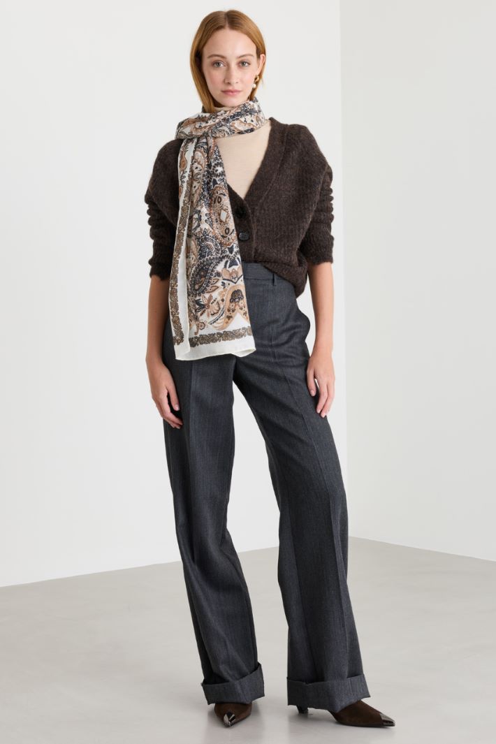 Stola stampata - CAMMELLO - Intrend - 2