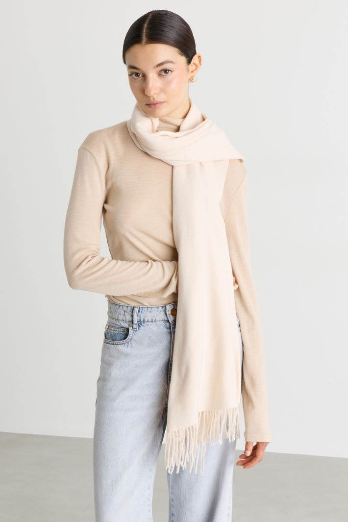Soft scarf - IVORY - Intrend