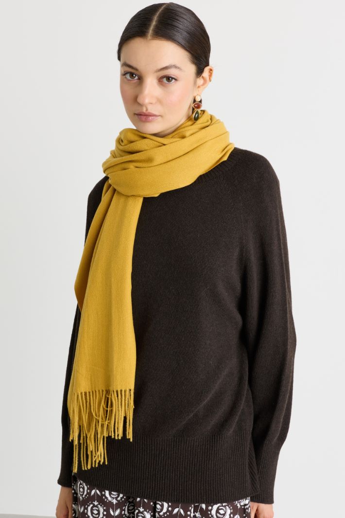 Soft scarf - YELLOW - Intrend - 2