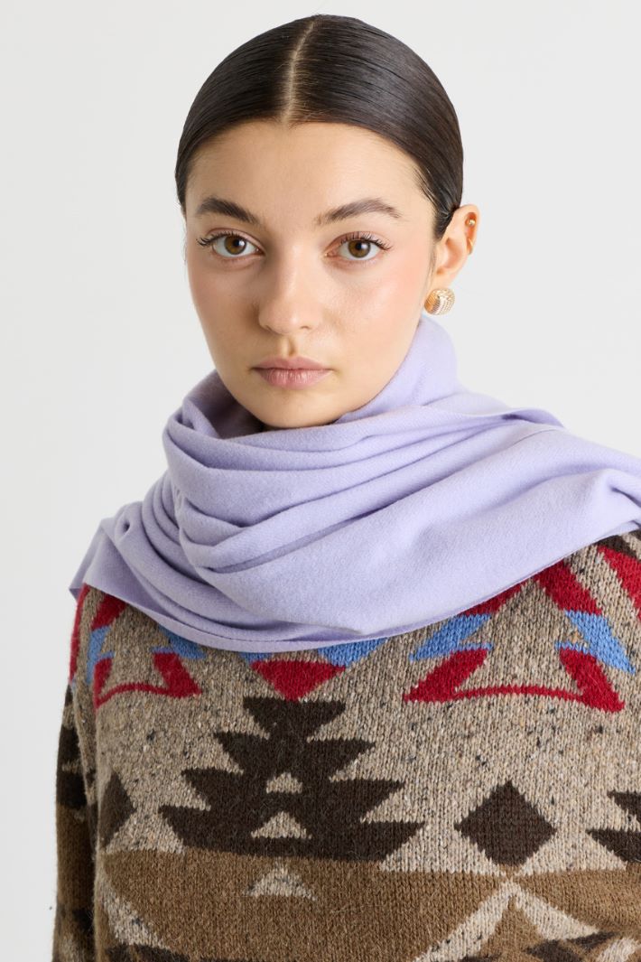 Soft scarf - LILAC - Intrend - 2