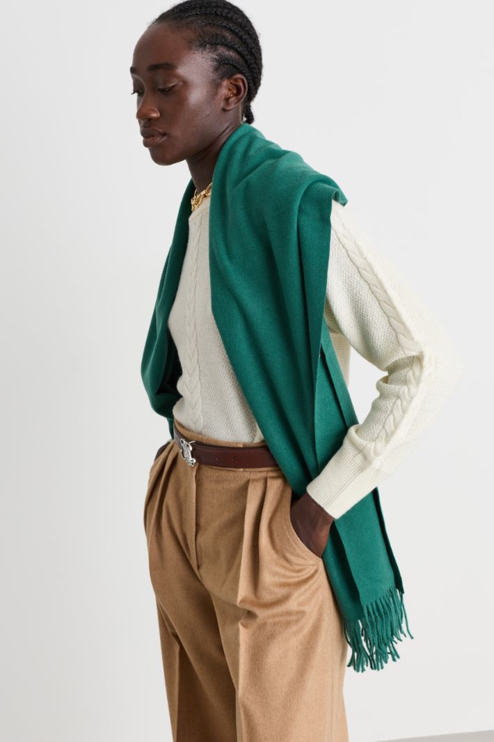 Sciarpa morbida - VERDE - Intrend - 2