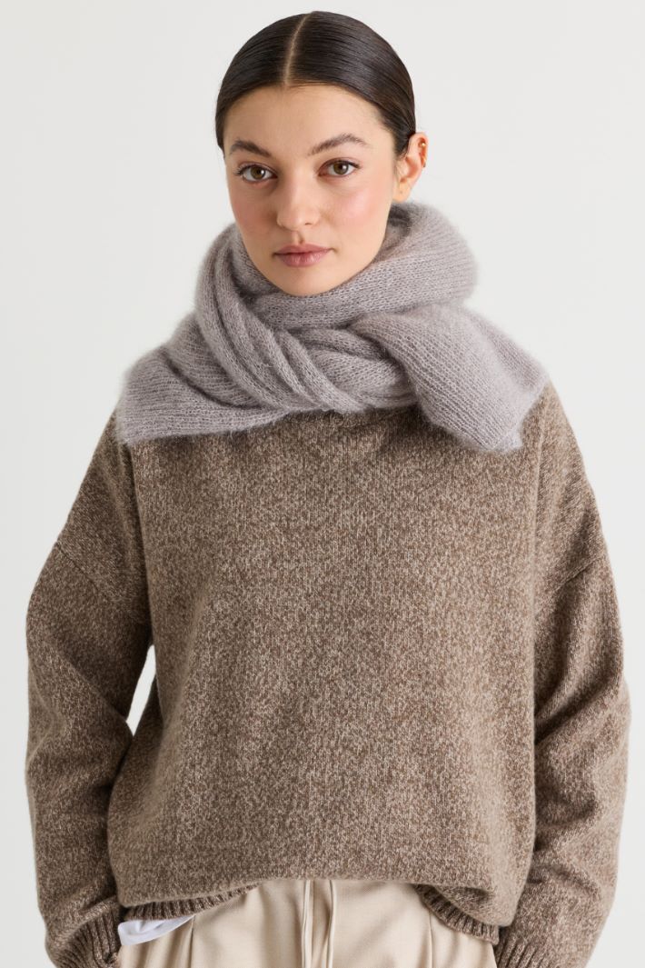 Sciarpa morbida - GRIGIO - Intrend - 2