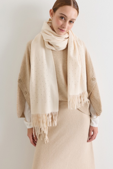 Fringed scarf - Intrend
