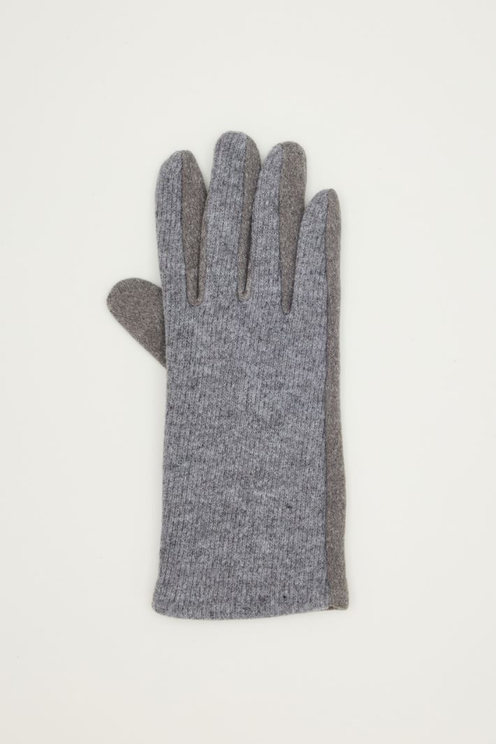 Guanti in maglia - GRIGIO - Intrend - 2