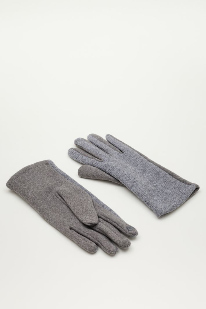 Guanti in maglia - GRIGIO - Intrend