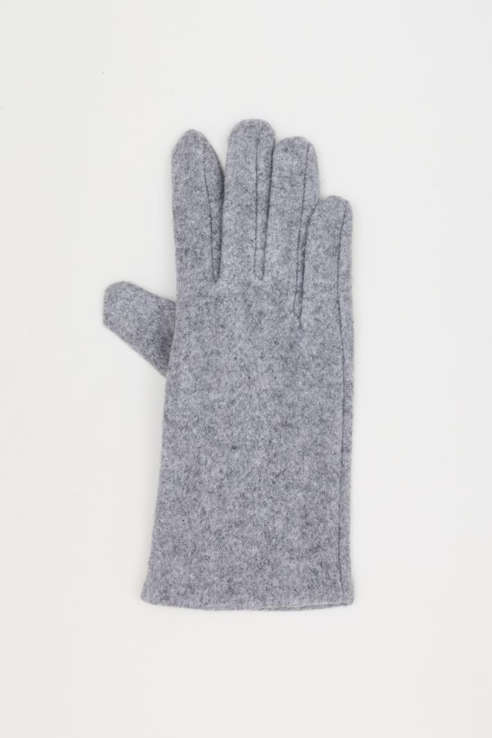 Guantes de punto - GRIS - Intrend - 2