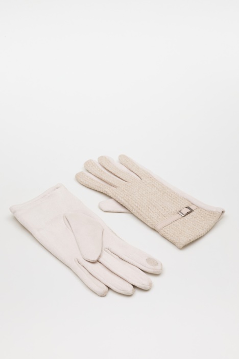 Knitted gloves - Intrend