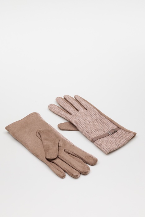 Knitted gloves - Intrend