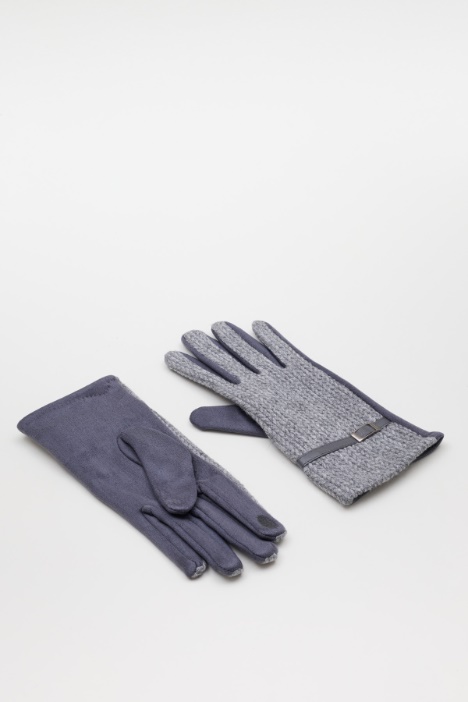 Knitted gloves - Intrend