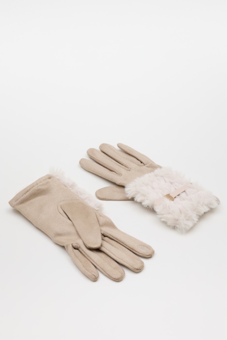 Gloves with a Cosy Insert - Intrend