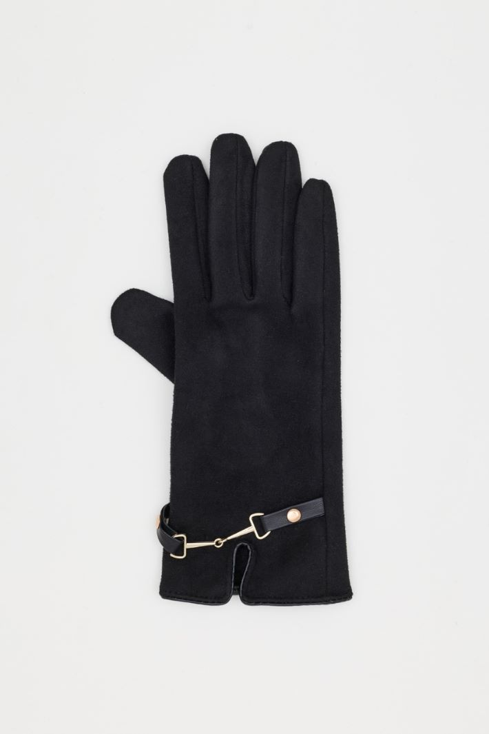 Stirrup Gloves - BLACK - Intrend - 2