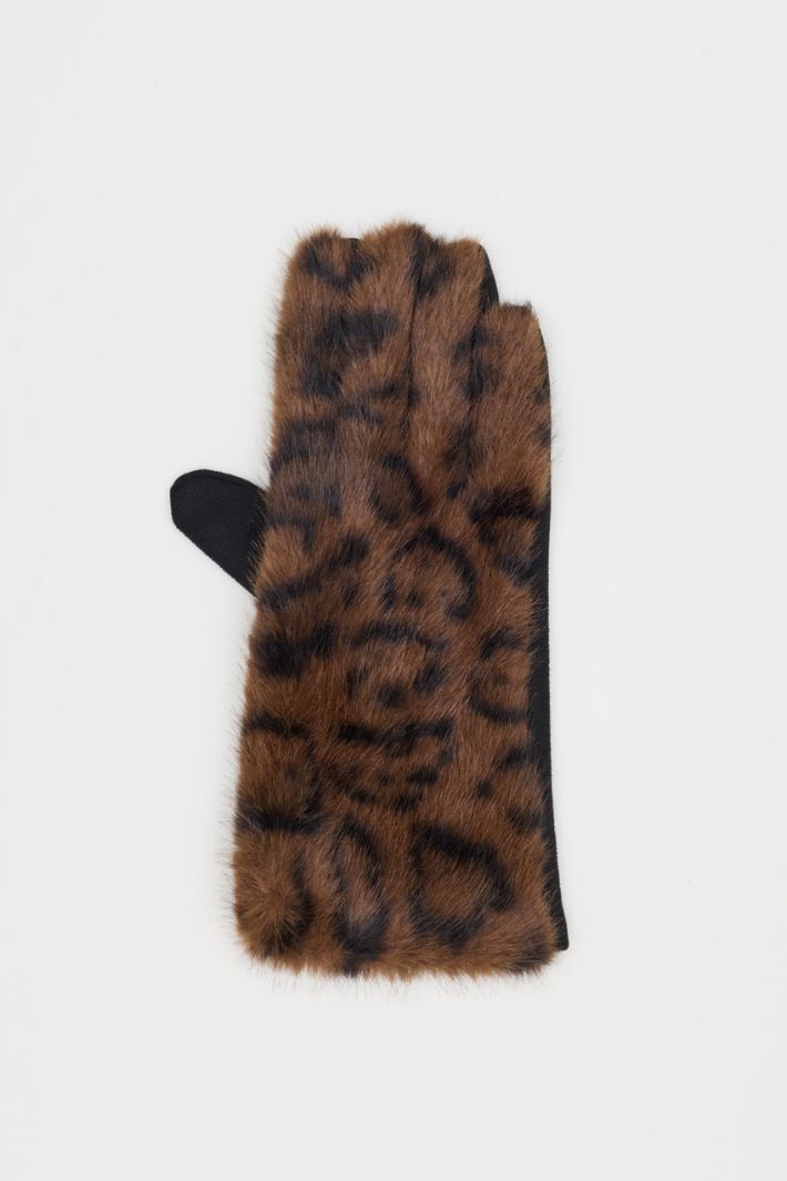 Guanti con stampa animalier - ANIMALIER - Intrend - 2