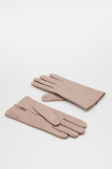 Leather gloves - Intrend