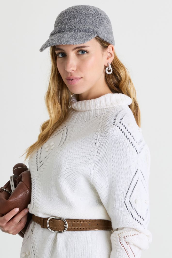 Cappello con visiera - GRIGIO - Intrend - 2