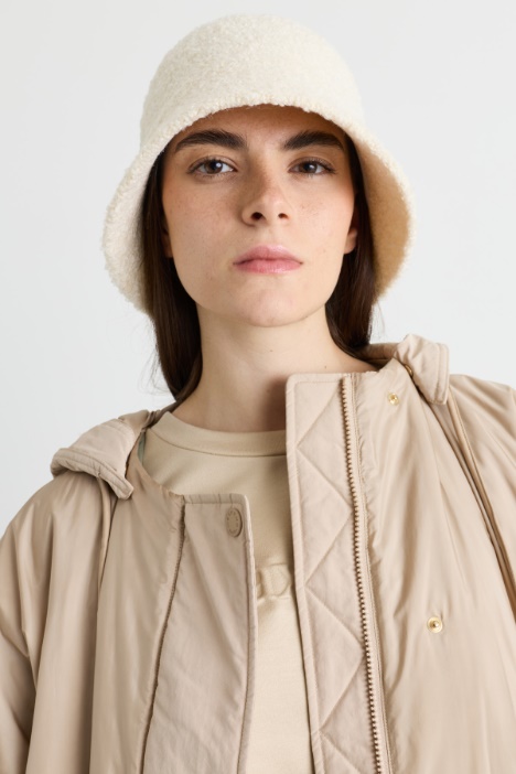 Cloche in tessuto bouclé - Intrend