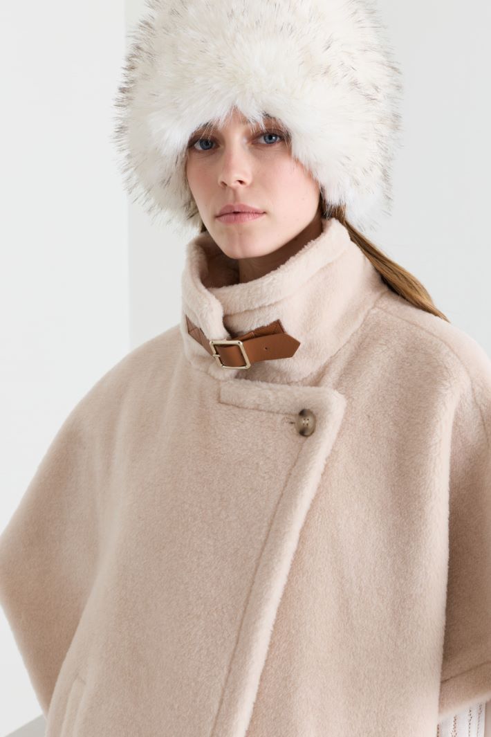 Cosy cossack hat - WHITE - Intrend - 2