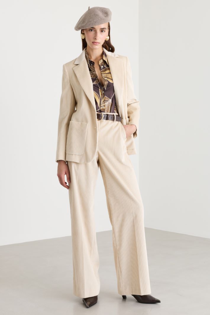 Basco in feltro di lana - BEIGE - Intrend - 2