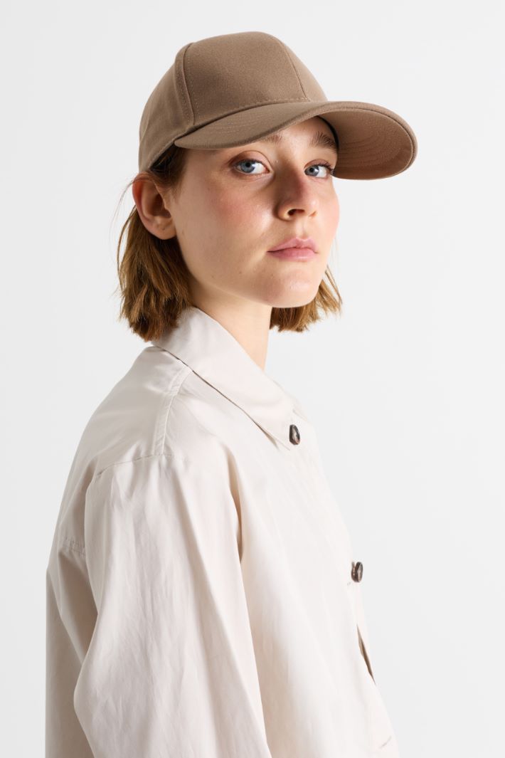 Baseballcap aus Stoff - BEIGE - Intrend - 2
