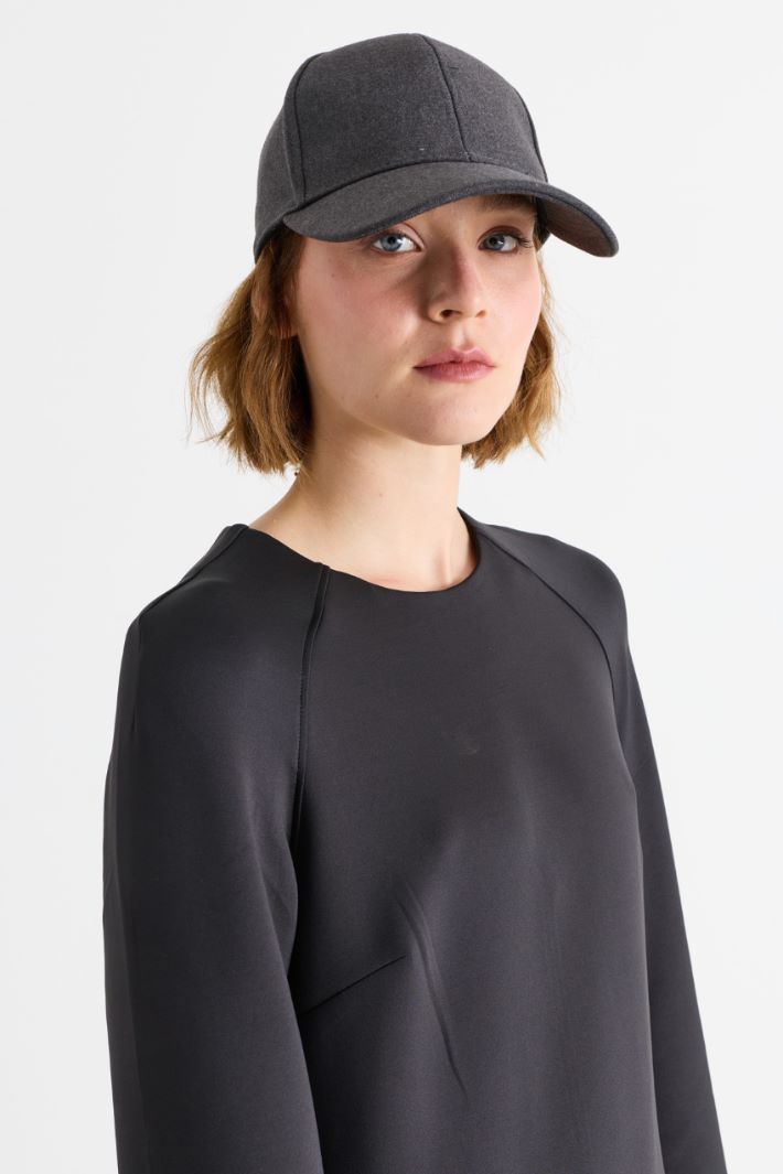 Baseballcap aus Stoff - GRAU - Intrend - 2