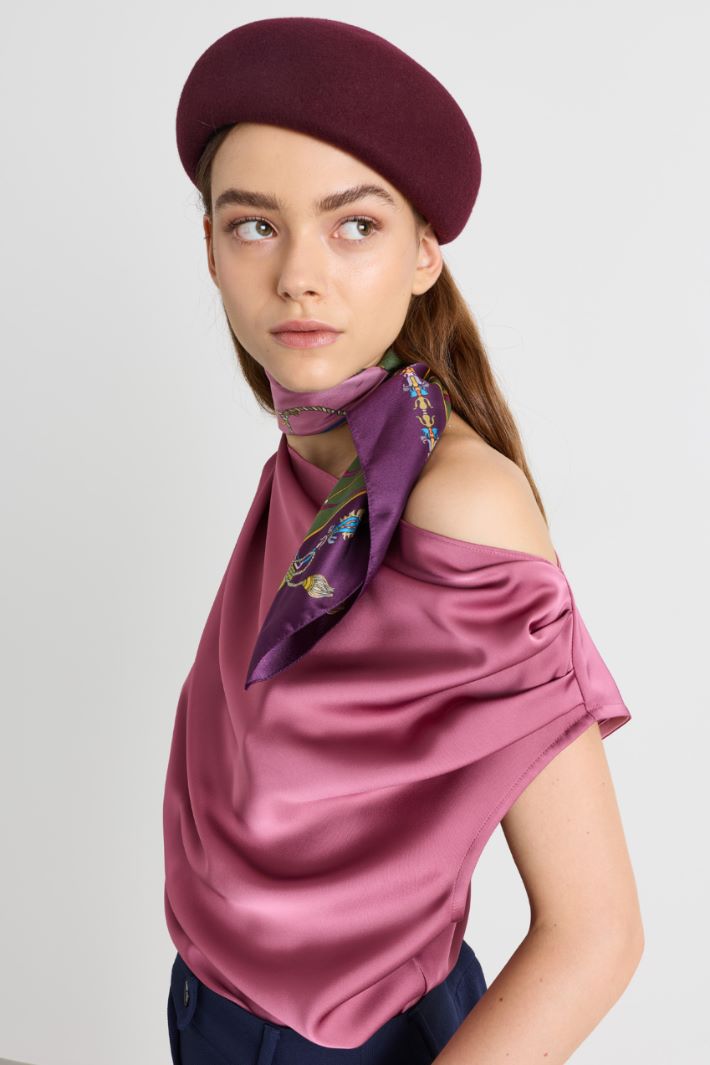 Cappello in feltro - BORDEAUX - Intrend - 2