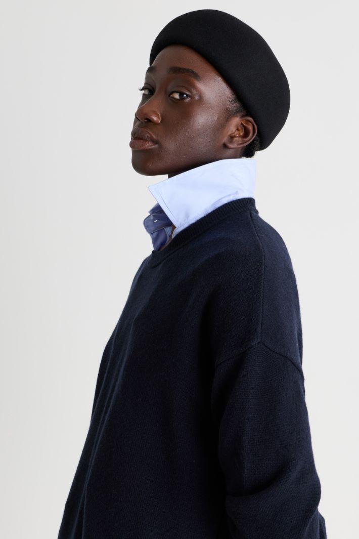 Cappello in feltro - NERO - Intrend - 2