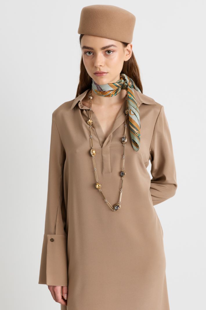 Cappello pillbox - CAMMELLO - Intrend