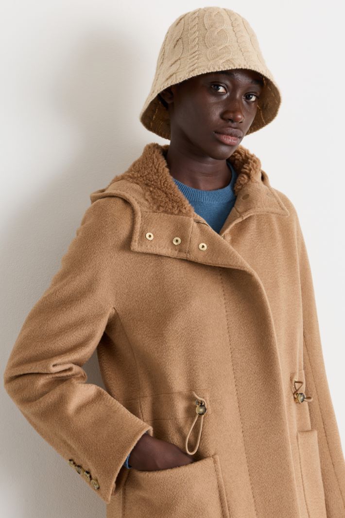 Cloche in maglia - BEIGE - Intrend