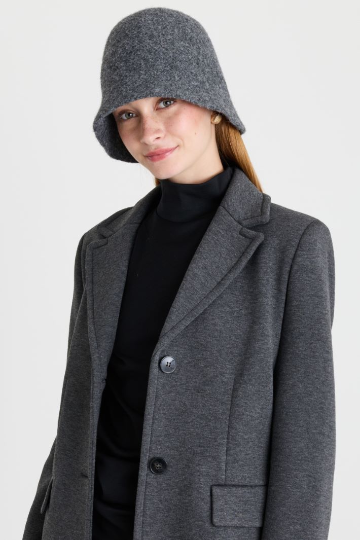 Cloche in feltro - GRIGIO - Intrend - 2